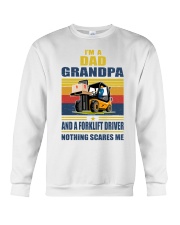 forklift driver nothing scares Crewneck Sweatshirt tile
