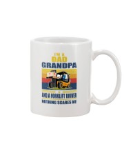 forklift driver nothing scares Mug tile