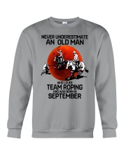 9 team roping never Crewneck Sweatshirt tile