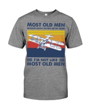 most old men Model aircraft Premium Fit Mens Tee tile