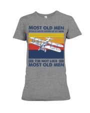 most old men Model aircraft Premium Fit Ladies Tee tile