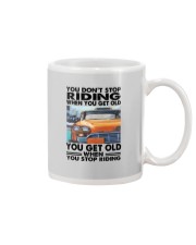 taxi driver riding Mug tile