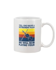 Violin Retirement Plan Mug tile