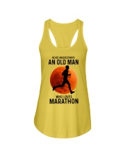 Marathon never old man Ladies Flowy Tank tile