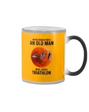 triathlon olm Color Changing Mug tile