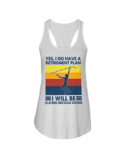 Obstacle racing Retirement Plan Ladies Flowy Tank tile