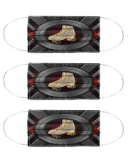 roller skating phone red1 Mask tile