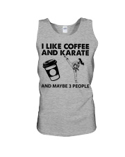 like-coffee-karate Unisex Tank tile