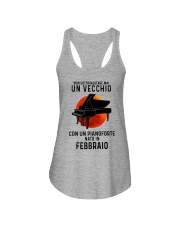 02 piano old man italy Ladies Flowy Tank tile
