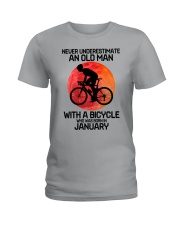 cycling never 01 Ladies T-Shirt tile