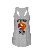07 darts olm never Ladies Flowy Tank tile