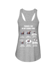 things ido Harness racing Ladies Flowy Tank tile