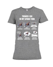 things ido Harness racing Premium Fit Ladies Tee tile