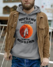 most old men native Hooded Sweatshirt apparel-hooded-sweatshirt-lifestyle-front-113
