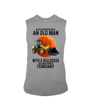 02 bulldozer old man color Sleeveless Tee tile