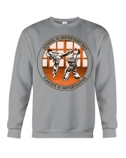SCHOOL IS karate Crewneck Sweatshirt tile