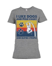 i like Pole vault Premium Fit Ladies Tee tile