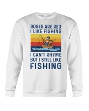 Fishing rhyme Crewneck Sweatshirt tile