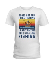 Fishing rhyme Ladies T-Shirt tile