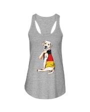 labrador retriver Ladies Flowy Tank tile