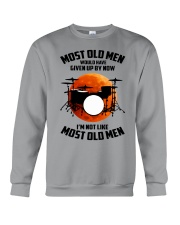 most old men drums Crewneck Sweatshirt tile