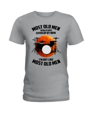most old men drums Ladies T-Shirt tile