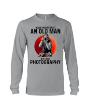 10 hat camera old man Long Sleeve Tee tile