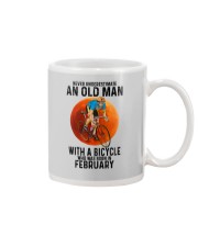 02 cycling old man color Mug tile