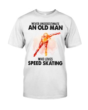 never speed skating Classic T-Shirt front