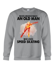 never speed skating Crewneck Sweatshirt tile