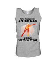 never speed skating Unisex Tank tile