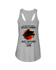 06 piano old man france Ladies Flowy Tank tile