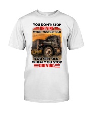 Trucker Driving Classic T-Shirt front