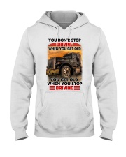 Trucker Driving Hooded Sweatshirt tile