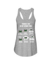 things ido kart racing Ladies Flowy Tank tile