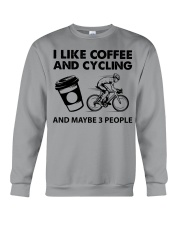 like-coffee-cycling Crewneck Sweatshirt tile
