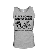 like-coffee-cycling Unisex Tank tile