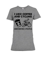 like-coffee-cycling Premium Fit Ladies Tee tile