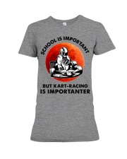 red school-kart-racing Premium Fit Ladies Tee tile