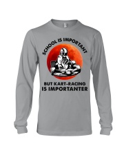 red school-kart-racing Long Sleeve Tee tile