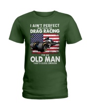 I Ain't Perfect Drag Racing Ladies T-Shirt tile
