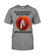 native blood old man Premium Fit Mens Tee tile