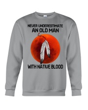 native blood old man Crewneck Sweatshirt tile