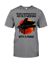 Piano Only Harder Classic T-Shirt tile