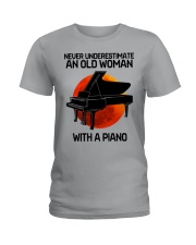 Piano Only Harder Ladies T-Shirt tile
