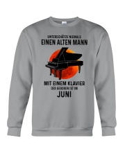 06 piano old man german Crewneck Sweatshirt tile