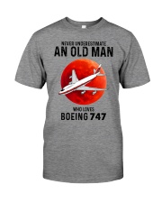 boeing 747 old man Premium Fit Mens Tee tile
