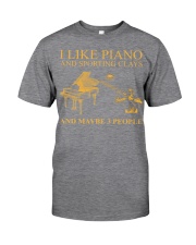 I LIKE piano Sporting clays Classic T-Shirt tile