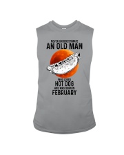 02 hot dog old man Sleeveless Tee tile