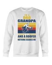 roofer nothing scares Crewneck Sweatshirt tile